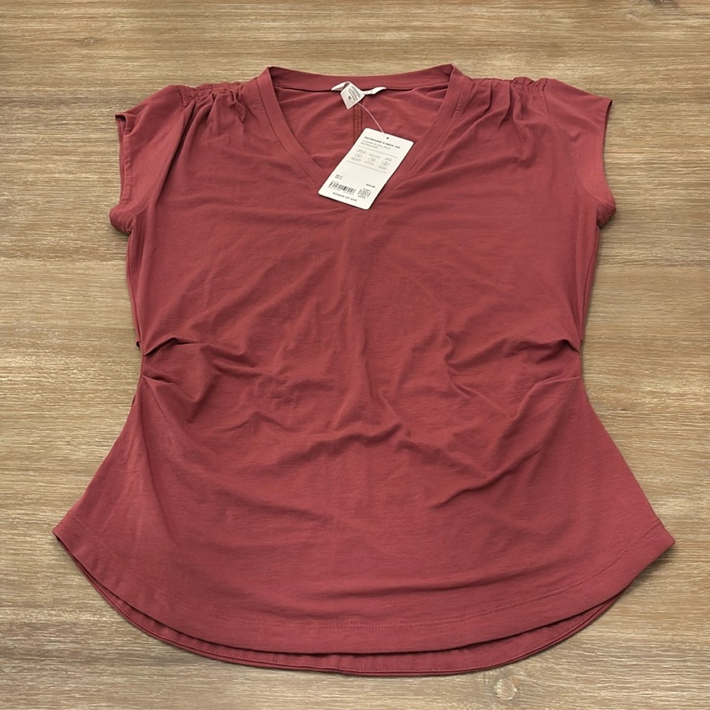 ATHLETA Women’s Outbound V-Neck Tee